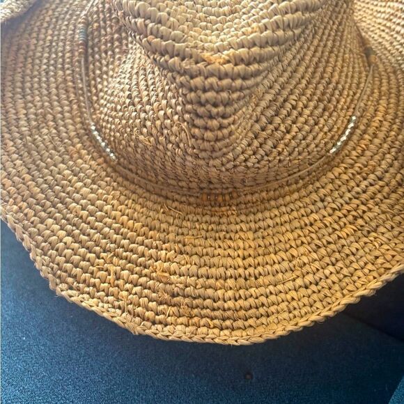 Athleta Straw Raffia Straw Cowboy Hat - Picture 12 of 15